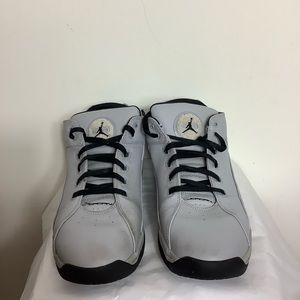 Nike Air Jordan Flight Leather Gray Sneakers